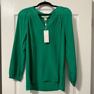 Lilly Pulitzer Elsa Top in Fiddle Leaf Green